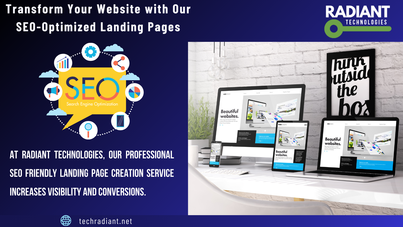 Where Visibility Meets Conversions Seo Friendly Landing Page Solutions